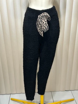 Mujer Felina Leggings L Pantalones Difusos Acogedor Relax Salón Denali Negro Foto 1 de 4