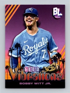 Bobby Witt Jr. 2024 Topps Big League Good Vibrations #GV-38 MINT - Picture 1 of 2