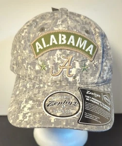Alabama Zephyr Digi Camo Baseball Cap OSFA Faded Green Adjustable - Picture 1 of 9