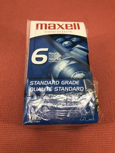 4 Stück - Maxell T-120 versiegelte leere VHS-Kassetten Standardqualität 246 m - Bild 1 von 4