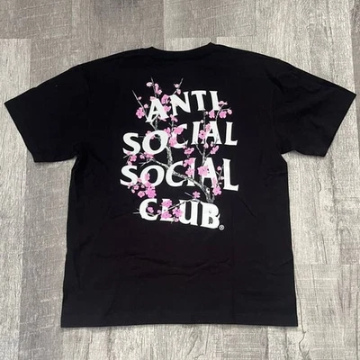 Camiseta Negra Anti Social Social Club Arizona Flor de Cerezo Foto 1 de 4
