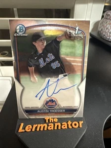 2023 Bowman Draft - Chrome Prospect Autographs Austin Troesser #CDA-ATR Auto - Picture 1 of 2