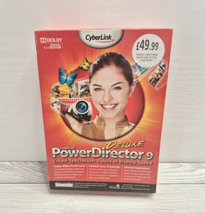 Cyberlink Power Dvd 9 Software Deluxe, Dolby Digital 5.1 Creator Videomaker - Picture 1 of 7