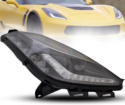 RH Passenger HID Headlight Lamp w/ Ballast For 2014-2019 Chevrolet Corvette C7 Foto 1 de 4