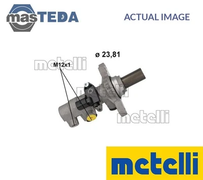 05-1216 BRAKE MASTER CYLINDER METELLI FOR AUDI A3,Q2,TT,8VF,8VM,GAG,8VE,8VK,FVP - Image 1 of 4