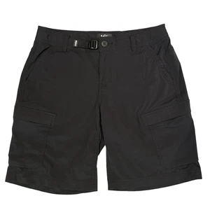 REI Co-Op Relaxed Cargo Shorts Damen Gr. 6 schwarz Gürtel leicht Outdoor - Bild 1 von 20