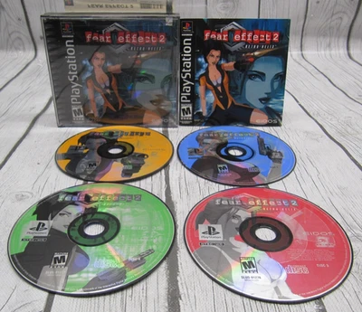 Fear Effect 2 Retro Helix Sony PlayStation 1 PS1 CIB Complete Tested w/ Reg Card - Image 1 of 4