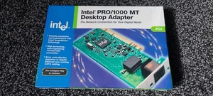 Intel Pro 1000 MT Desktop Adapter | Desktop PCI Network Card - Picture 1 of 3