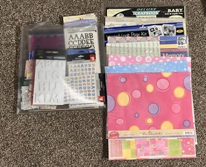 Gran Lote de Álbumes de Recortes Papel Frotar Pegatinas Adornos 4+lbs *ver fotos* - Imagen 1 de 6