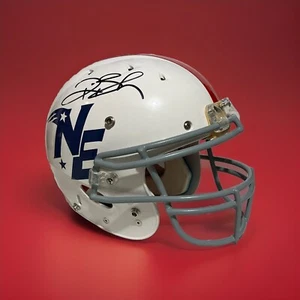 Patriots Deion Branch Auto Schutt Child Size Authentic Helmet. Beckett - Picture 1 of 6