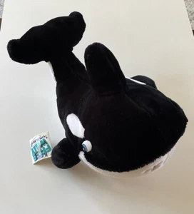 Peluche balena assassina Willy Orca Gratis 1993 originale vintage 17" giocattolo - Foto 1 di 7
