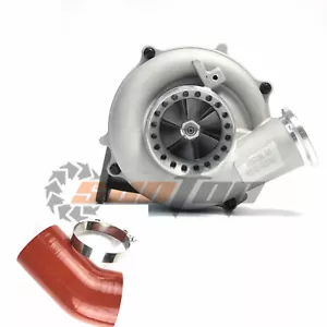 94~97 Ford Powerstroke 7.3L Upgrade TP38 Turbo 3.5'' Compressor Housing + Hose - Bild 1 von 9