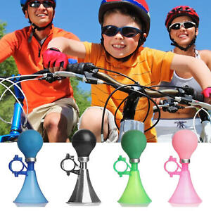 Kids Bike Bicycle Horn Bell Trumpet Loud Silicone Bells Cycling Safety