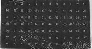 Plastic Channel Indicating Segments for Sony Beta SL-5200 Unused - Picture 1 of 2