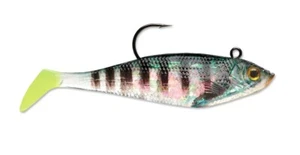 Sombra de baño Storm WildEye 4" - branquia azul - plástico suave 7/16 oz - 3 por paquete - Imagen 1 de 1