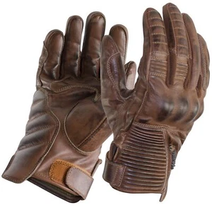 Motorrad Leder Handschuhe XXL - Trilobite Cafe - Sommer Touring City braun - Bild 1 von 3