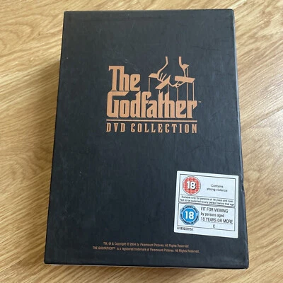 The Godfather Trilogy 4 x DVD Collection Movie / Film - Image 1 of 4