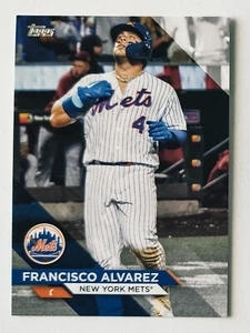 FRANCISCO ALVAREZ 2024 Topps Baseball Flagship Collection #98 New York Mets - Picture 1 of 2