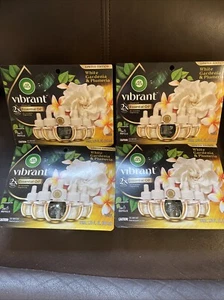 (20) Air Wick Vibrant Essential Oil Refills White Gardenia & Plumeria Floral - Picture 1 of 1
