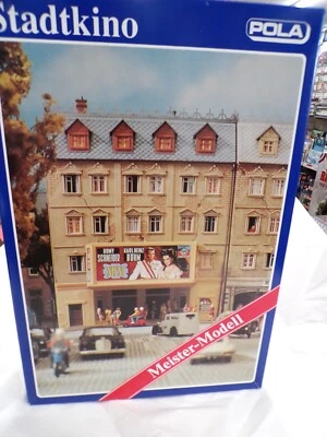 POLA #167 HO local Cinema Stadtkino 1/87 Open Unbuilt FREE SHIPPING - Image 1 of 3