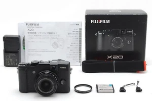 【N MINT+++ BOXED】Fujifilm X20 12.0 MP Digital Camera Black From JAPAN - Picture 1 of 12