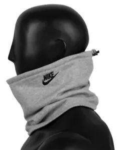 Nike Fleece Reversible Neck Warmer Mens Womens Snood Winter Cold Weather - Picture 1 of 24