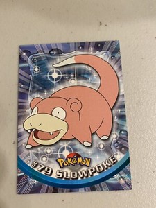 Slowpoke - Pokemon Topps #79 - Non Holo NM Vintage Blue Label