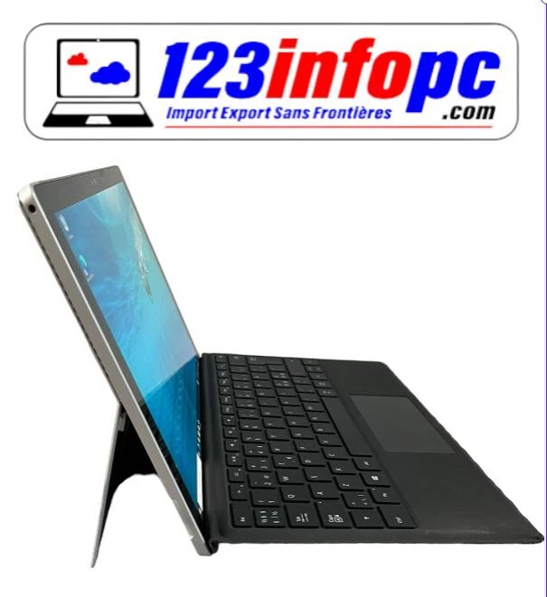Microsoft Surface Pro 4 i5 12,3” 8 gb  250Go qwerty batterie HS marche branché - Photo 1/4