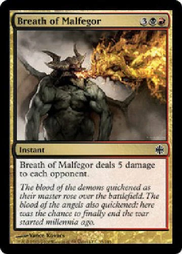 BREATH OF MALFEGOR Alara Reborn MTG Magic the Gathering Cards DJMagic - Image 1 of 1