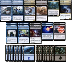 Mazzo Elite Dimir Rogue - Blu Nero - Molto Potente - 60 Carte - MTG NM/M! - Foto 1 di 1