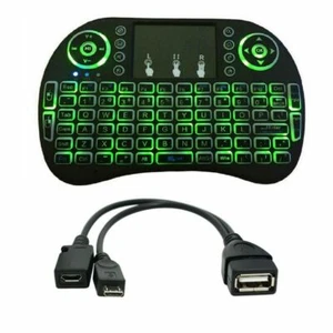 Mini Wireless Keyboard Mouse for Amazon FIRE Stick 4K & 2nd GEN OTG Cable USB - Picture 1 of 9