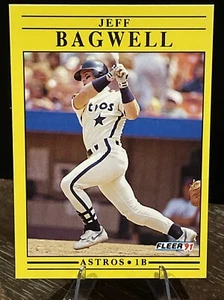 Actualización Fleer 1991 - #U-87 Jeff Bagwell (RC). Tarjeta en gran forma!! - Imagen 1 de 2