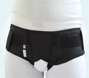 Hernia Support Double Inguinal Groin Hernia Belt Pain Relief Truss Brace For Men - Picture 1 of 6