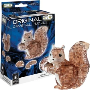3D Crystal Puzzle: Squirrel - Picture 1 of 1