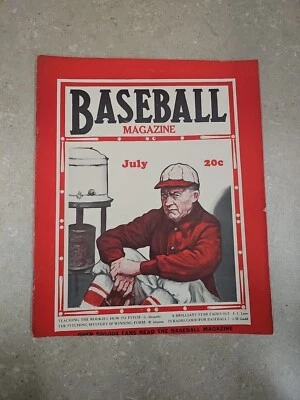 Baseball Magazine July 1930 Grover Alexander Babe Ruth Walter Johnson - Image 1 of 4