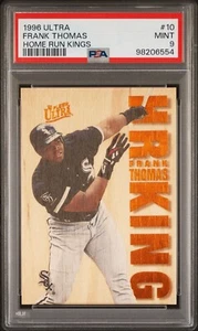 1996 Fleer Ultra Frank Thomas Home Run Kings #10 HOF White Sox PSA 9 MINT - Picture 1 of 2