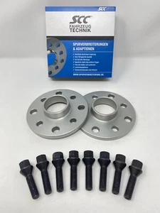 20mm 2x10mm SCC Spurverbreiterung für BMW E30 E21 4x100 Radschrauben Spurplatten - Bild 1 von 13