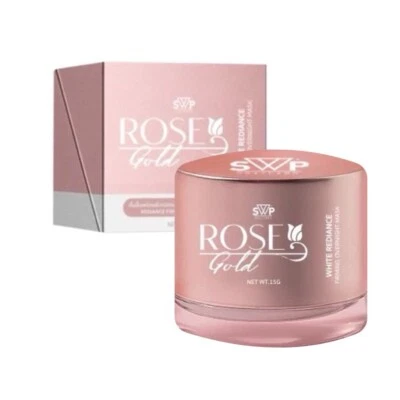 SWP Rose Gold White Radiance Firming Overnight Mask Brightening Skin 15g. - Image 1 of 4