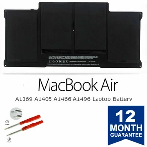 New A1405 Battery For Apple MacBook Air 13'' A1369 Mid 2011 & A1466 2012 A1496 - Picture 1 of 9