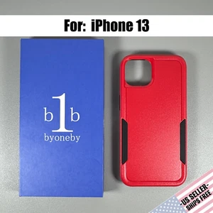 Funda para iPhone 13 - Resistente Roja y Negra | Doble Capa | Funda Aventurero - Imagen 1 de 16