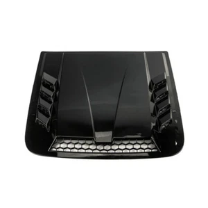 Universal Car Exterior Hood Vent Scoop Cover Air Intake Grille Inlet Trim Black - Picture 1 of 9