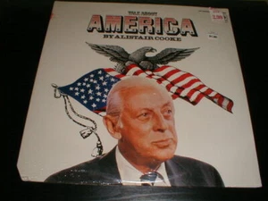 Alistair Cooke SEALED 2 Lp Records Talk About America Alcatraz Ruined Woman JFK - Picture 1 of 2