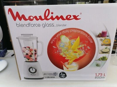 Frullatore Moulinex BlendForce 2 LM4351 800 W Nero, Bianco - Immagine 1 di 4