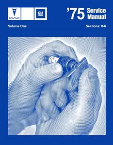 1975 Pontiac Shop Manual - Foto 1 di 6