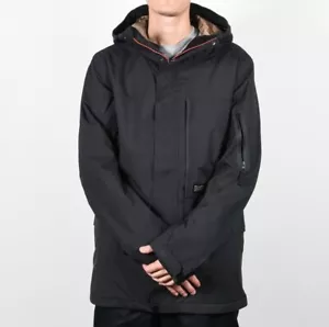 BILLABONG Men's DELTA STX Snow Jacket - BLK - Medium - NWT - Picture 1 of 7