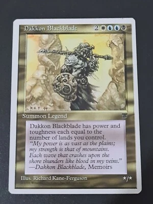 DAKKON BLACKBLADE | CHRONICLES | 1995 | ENGLISH | MTG | LP - Image 1 of 2