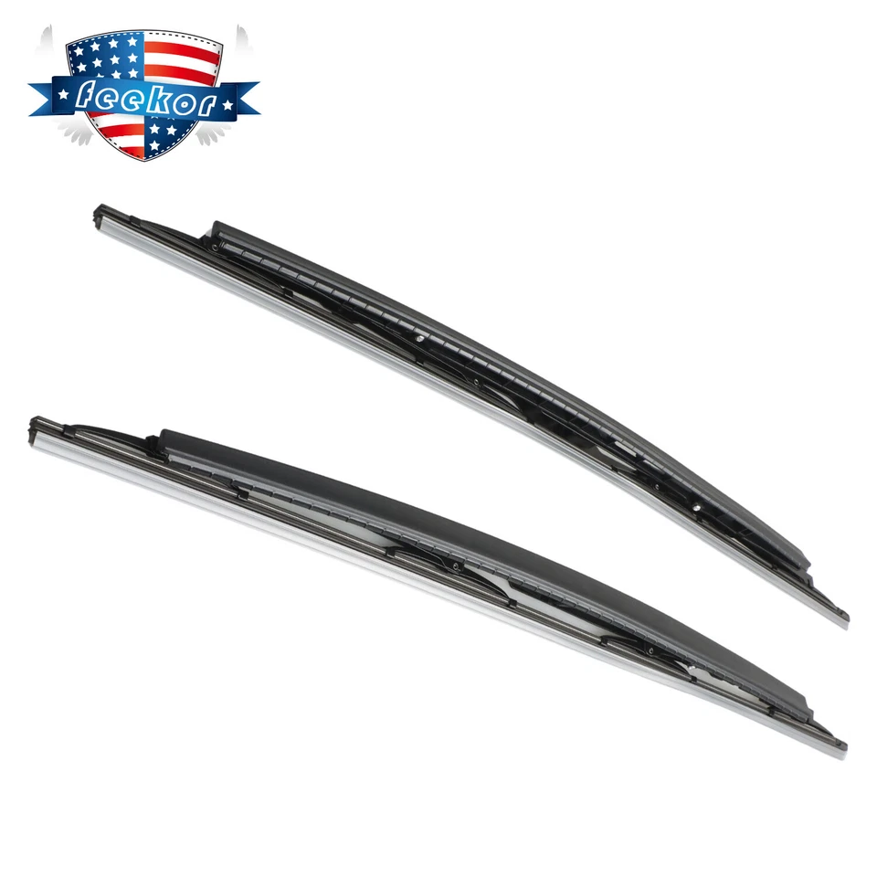 2x Limpiaparabrisas de ventana delantera apto para BMW Alpina B7 2007-2008 Foto 1 de 4