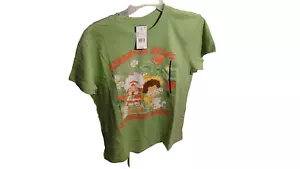 Strawberry Shortcake Kurzarm Grafik T-Shirt Junior Grün Apfel Größe L - Bild 1 von 23