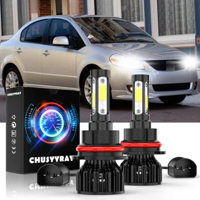 Bombillas LED de haz alto/bajo para Suzuki SX4 2007-2013 9007/9004 6000K Foto 1 de 4