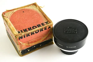 Nippon Kogaku Nikkorex Tele 1:5.6 with 69mm L39 Filter, Original Caps and Box - Picture 1 of 9